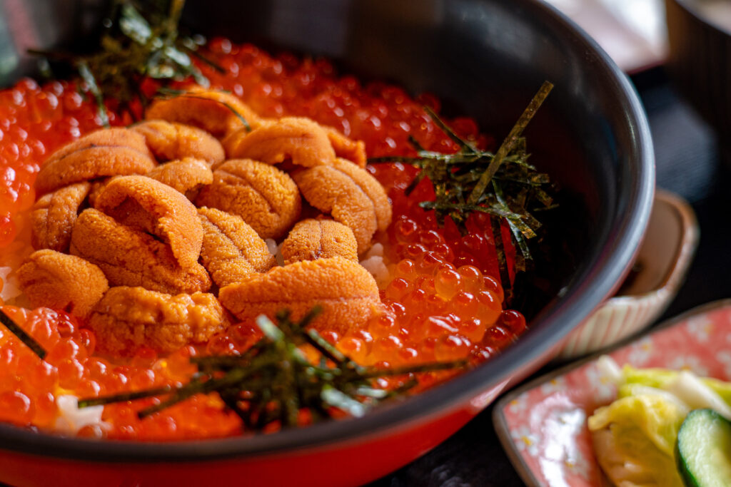 北海道海鮮　ウニイクラ丼